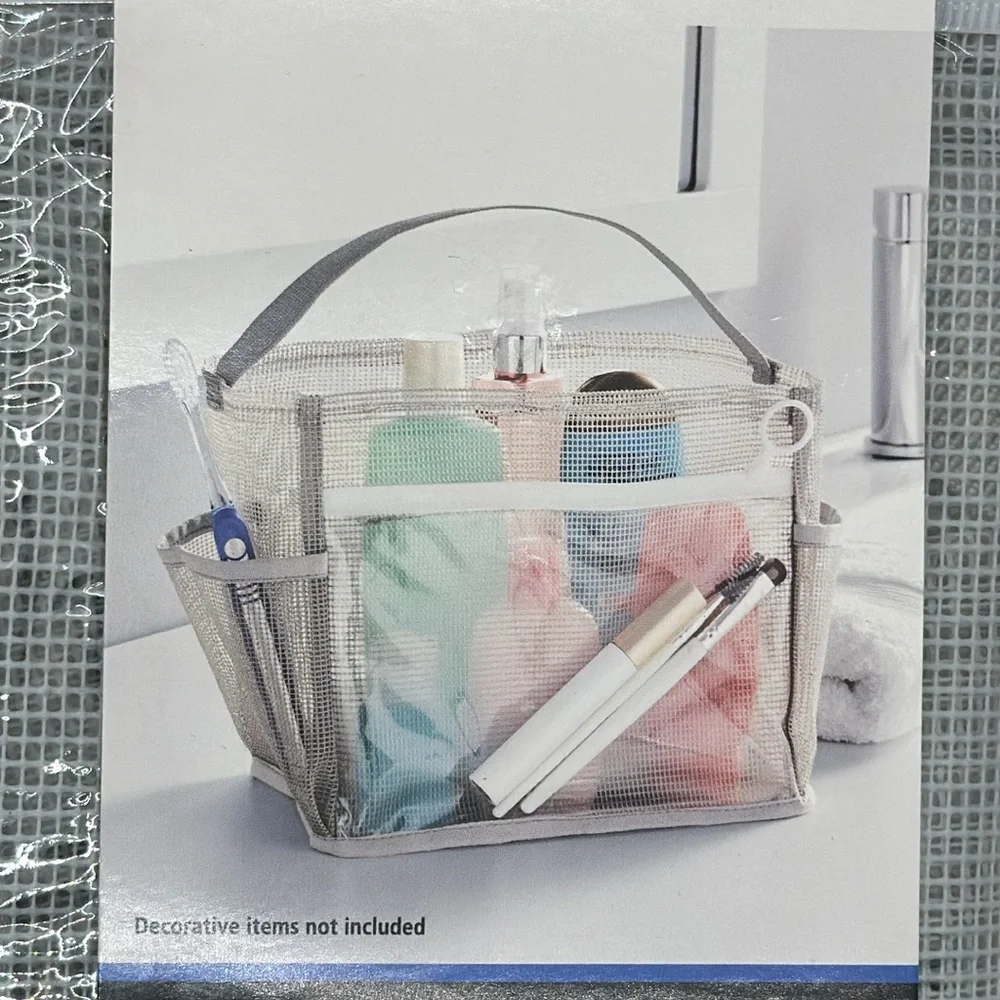🐼 3/$25 toiletries tote with zippered pouch